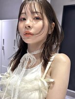 リアン バイ キートス(Lien by kiitos) レイヤーボブ×まろみベージュ