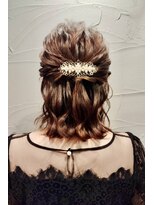 サンジュウナナドシー 大宮東口店(37.0℃)&nbsp;ミディアムハーフアップ