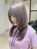 ラック 表参道(LUCK)&nbsp;ラベンダー/ケアブリーチ/ブリーチ/表参道/原宿