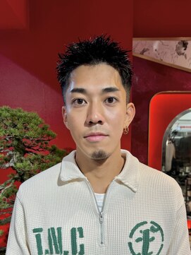 メリケンバーバーショップ トーキョー(MERICAN BARBERSHOP TYO) スパイキーショート/ツーブロック/アップバング【嶋壽】294