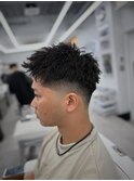 ツイストアップバング