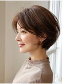 大人ショートボブ