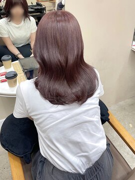 ノイ(noii) レッドブラウン/ブリーチなし/韓国ヘア/名古屋/栄/伏見/丸の内