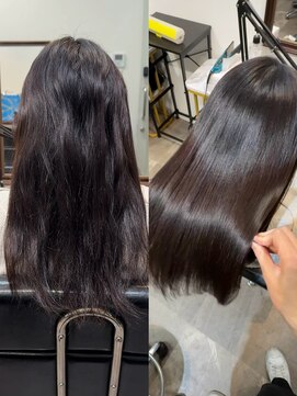 エッセンシア 表参道店(ESSENCIA) 髪質改善◆うるツヤロング◆透明感カラー