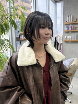 ウーフ(U-fu) ショートウルフ/ウルフショート/レイヤーショート/福岡ショート