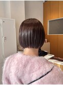 《wakana》パープルブラウンカラー×グラボブ