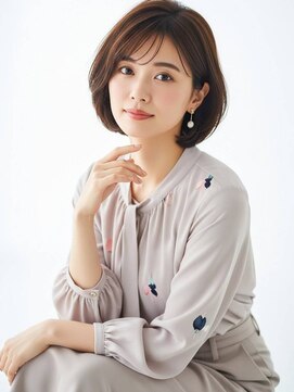 ネオリーブアイム 横浜西口店(Neolive aim) ワンカールボブ/小顔/ベージュ/レイヤー/韓国/ショートボブ/sk28