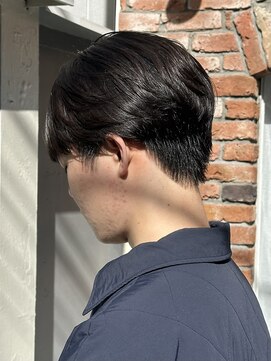 ラレイ ハラジュク(Lalei harajuku) 【白石】メンズカットシースルーマッシュ刈り上げ学割