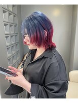 ノル 栄矢場町(nol)&nbsp;デザカラ  ウルフカット