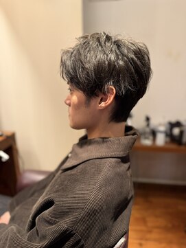 アリレイナ美容室 鎌倉店(ARIREINA) 鎌倉メンズセンターパートフェザーパーマ20代30代