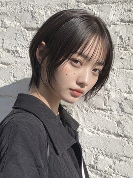 カライング(ing) 大人可愛い顔周りレイヤーボブウルフカットミディアム◎20代30代