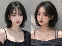 韓国ヘア×【ばっさりボブ】もお任せ下さい！☆タンバルモリ&★タッセルボブ