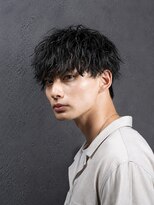 メンズリュール 心斎橋(Men's Lueur.) サーフカール ツイストスパイラル ツイスパ ラウンドマッシュ