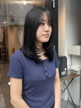 ソート(sot) 顔周りレイヤー[横浜/横浜駅/レイヤーカット/顔周りレイヤー]