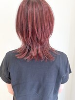 シイノ(Siino)&nbsp;ピンクレッドのハイライトカラー