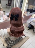 ブリーチありで叶えられる＊コーラルピンク♪