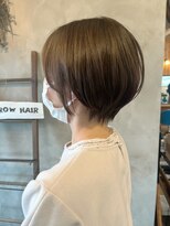 アズグロウ エクラ(AS GROW 'eclat) 美髪イメチェン丸みショート×透明感3/30