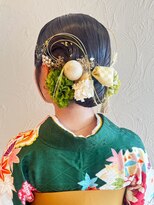 ラ シェンテ エイジア 川西(La Sente Aja)&nbsp;タイトアレンジ/和装ヘア
