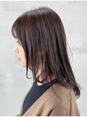 レイヤーロブ_ローライトスリークボブ厚めバング_ba287142