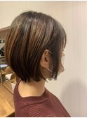 ショートボブ 
