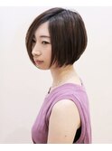 クールショートボブ