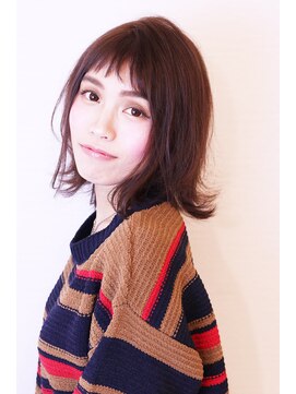 ヘアーアトリエ ラフェル(hair atelier Rafel) 外ハネミディアムボブ