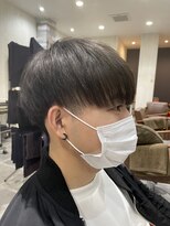 アプシー 三木店(Apsee)&nbsp;マッシュ×ブリーチなしグレージュカラー