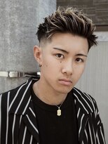 エムスラッシュ センター南(M.SLASH)&nbsp;M.SLASHセンター南/ハイライト/スキンフェード/アップバング