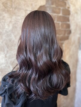 マギーヘア(magiy hair) magiyhair/下北沢/meyou/ブリーチなしラベンダーピンク