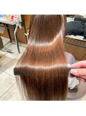 サラつやロング×髪質改善美髪トリートメント×素髪