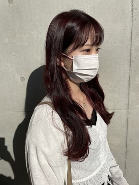 ノーム バイ アウラ(norm. by aura) チェリーピンクダブルカラーインナーカラーケアブリーチ