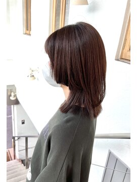 トップヘアー 中庄店(TOP HAIR fuapua) ミディアムウルフカット【りり】