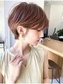 大人可愛い20代30代40代50代小顔ショートボブナチュラルショート