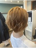 パーマ風ショート