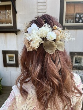 フェリチタ(Felicita) ヘアアレンジ・袴着付け