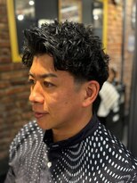 ブロートーキョー 有楽町店(Bro Tokyo) MEN'Sアッシュニュアンスパーマ韓国マッシュスペインカール