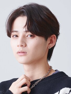 エルマーク 枚方(L-MARK) センターパートニュアンスパーマ韓国カルマパーマコンマヘア