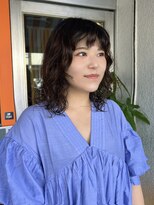 ファンファンバイルー 岐阜(fan fun by Rooo)&nbsp;デザインパーマウルフパーマ韓国風パーマ