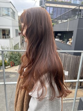 ビューズ(VIEWS) @shunki_sakoda*ブリーチなしカラー/オレンジブラウン[表参道]