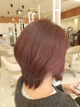 レイフィールド 滝の水店 白髪ぼかしショート40.50代似合わせヘア