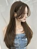 韓国ヘア/レイヤーカット+カラー+選べる超音波TR ￥17,050～ (学生 ￥16,500～)