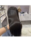 縮毛で作るナチュラルストレートヘアへ♪