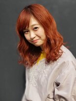 ベベ('BEBE)&nbsp;セミロング オレンジ