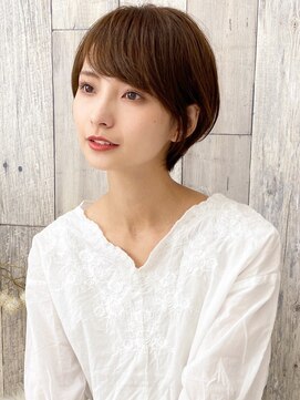 ヘアーデザイン ディードット ウル(D. ulu) ショート/ショートボブ/小顔/斜めバング