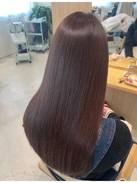 ファムバイアヴァンス(Femme by AVANCE.) シルキーブラウンロング