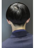 サラっと刈り上げマッシュ