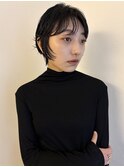 ショートレイヤー/ナチュラルパーマ__下北沢