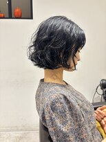 トマト(TOMTO)&nbsp;【RYOHEI】ショートボブ_ニュアンスパーマ_フレンチボブパーマ