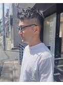 ツーブロック・メンズショート