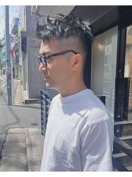 アンダーカレント(undercurrent) ツーブロック・メンズショート